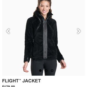Kuhl Flight Jacket - black, new w tags, XL